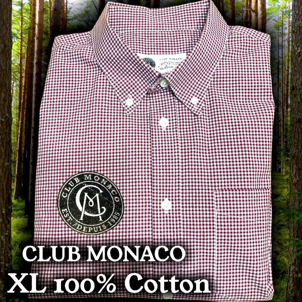 Club Monaco Men's Classic Fit Long Sleeve XL
